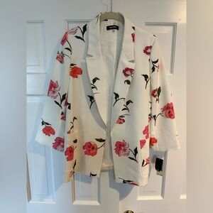 Nine West Floral Blazer